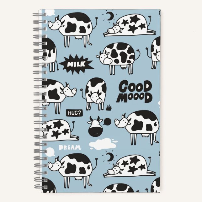 Cow and milk notebook (Front)
