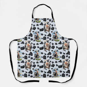 Cow Animal Pattern Design  Apron