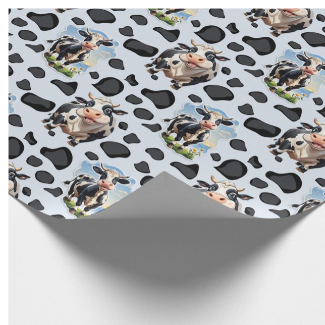 Cow Animal Pattern Design  Wrapping Paper (Creator Uploaded)