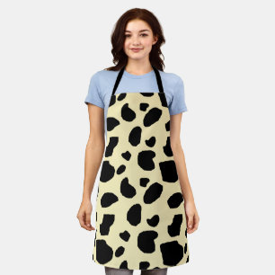 Cow Animal Skin Colour Pattern Design Apron
