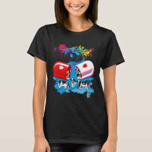 Cow Antidepressant Anti Depressants Cute Dog New T-Shirt