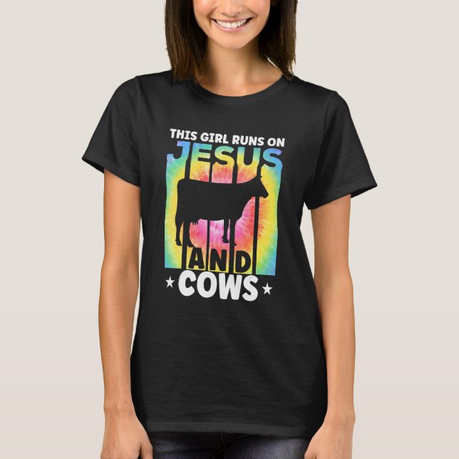 Cow Apparel Farmer Cows Lover for Women & Kids_4 T-Shirt (Front)
