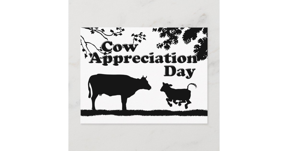 cow-appreciation-day-postcard-zazzle