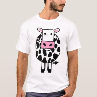 COW B&W hi-rez colour T-Shirt