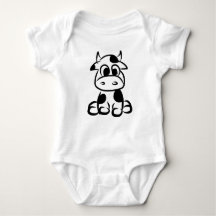 Cow Baby Bodysuit