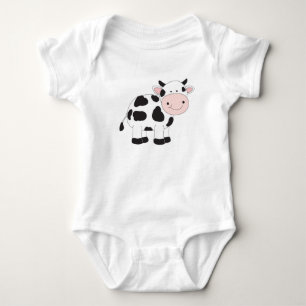 Cow baby bodysuit