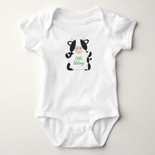 Cow Baby Shower Green Bodysuit