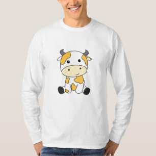 Cow Banana Kawaii Retro Japanese Banana Cows T-Shirt