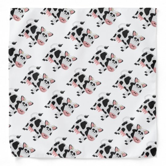 Cow Bandana Zazzle.co.uk
