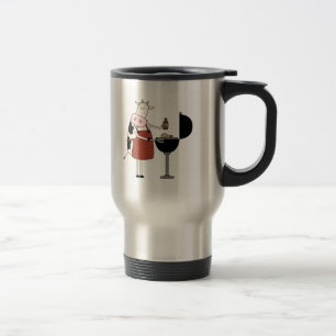 Cow Barbeque Tshirts and Gifts Travel Mug