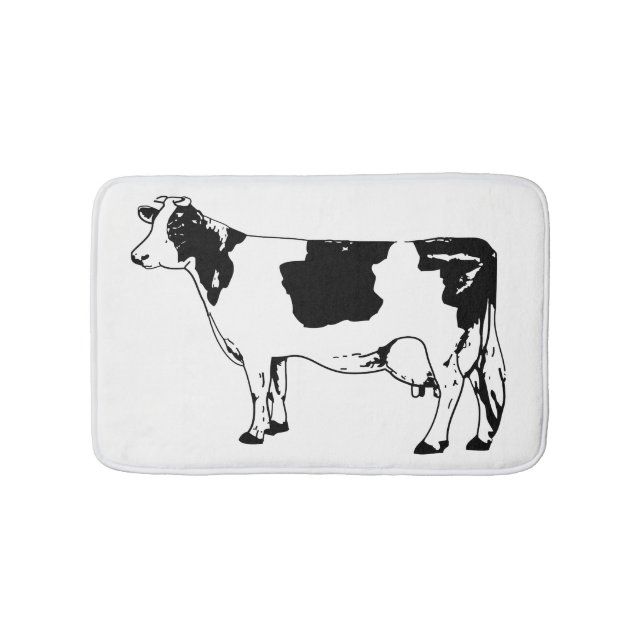 Cow Bath Mat (Front)