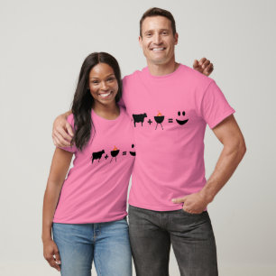 cow bbq happy T-Shirt