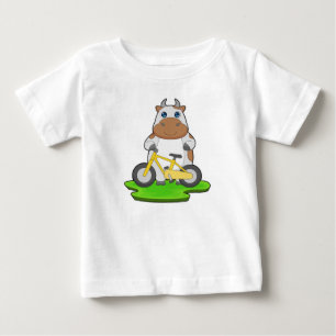Cow Bicycle Baby T-Shirt