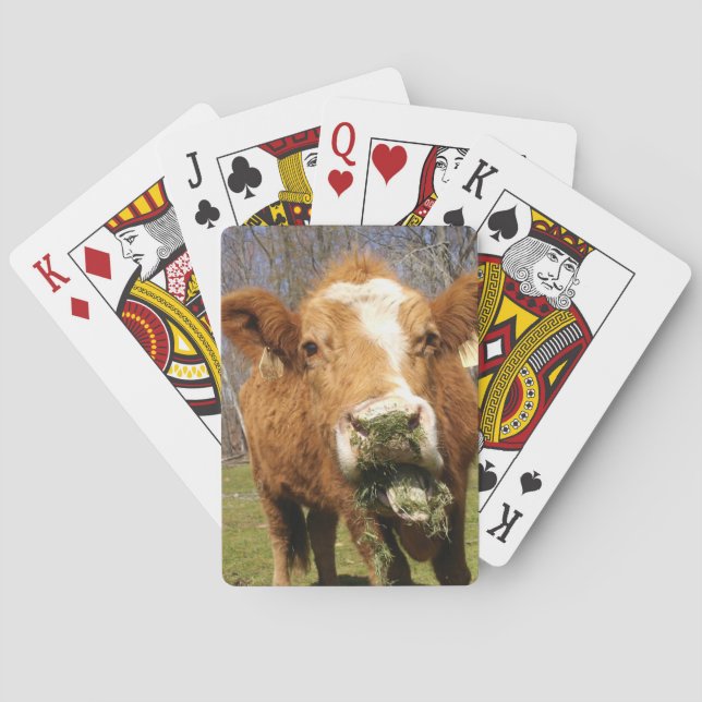 Cow Bicycle® Playing Cards (Back)