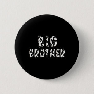 Cow Big Brother Birthday Family Matching Fathers D 6 Cm Round Badge