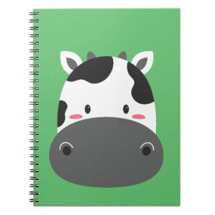 Cow Birthday Kids Art Notebook