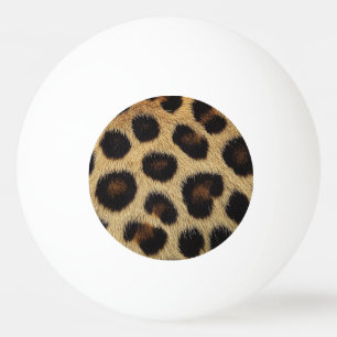 Cow Black White Spots Fur Ping Pong Ball