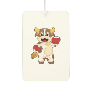 Cow Boxer Boxing gloves Boxing  Car Air Freshener