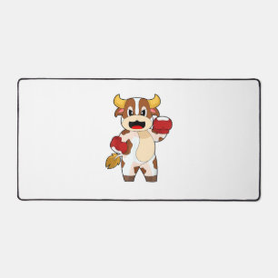 Cow Boxer Boxing gloves Boxing Desk Mat
