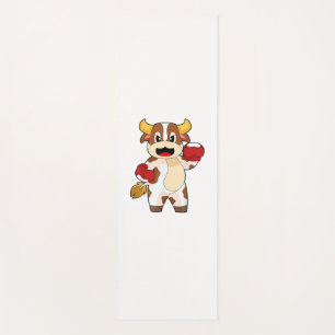 Cow Boxer Boxing gloves Boxing Yoga Mat