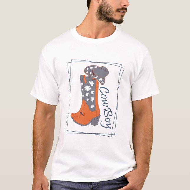 Cow boy T-Shirt (Front)