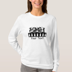 Cow Business Ladies Long Sleeve Shirt