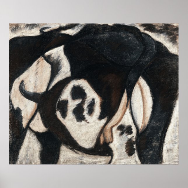 Cow by Arthur Dove | Abstract Wall Art  (Front)