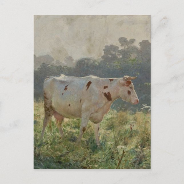Cow by Emile Claus Postcard (Front)