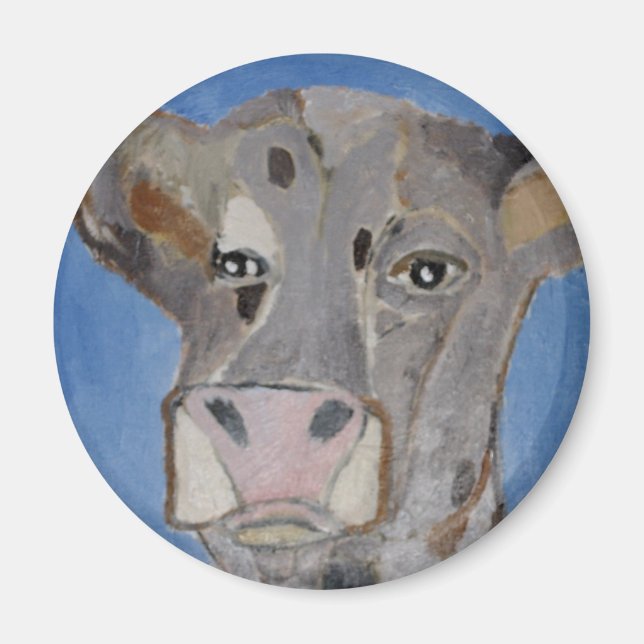 COW BY ERIC GINSBURG MAGNET (Front)