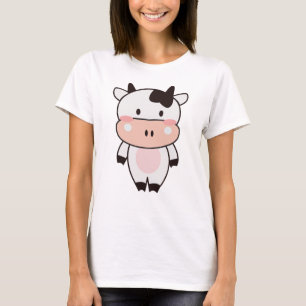 Cow Calf Baby Cows Cow Patches Cute T-Shirt
