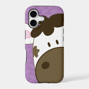 Cow Case-Mate iPhone 5 Case - Purple