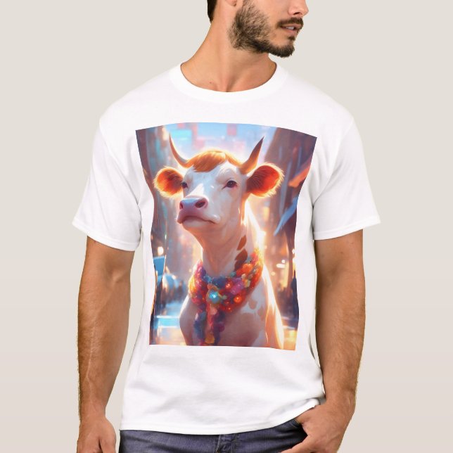 Cow cat T-Shirt (Front)