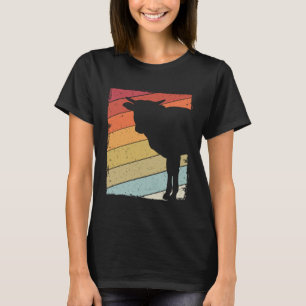 Cow Cattle Farm Livestock Vintage Holstein Friesia T-Shirt