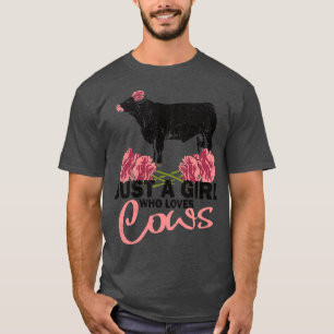 Cow Cattle Heifer Farming Farmers Steers Cow Mum  T-Shirt