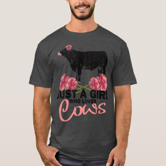 Cow Cattle Heifer Farming Farmers Steers Cow Mum  T-Shirt