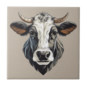 Cow Ceramic Tile