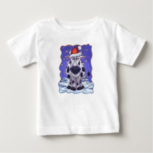 Cow Christmas Baby T-Shirt