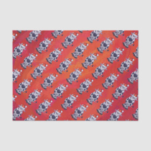 Cow Christmas Tissue Paper