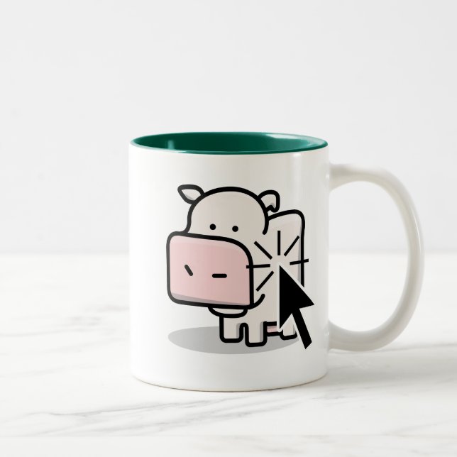 Cow Clicker Mug (Right)