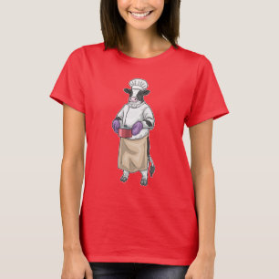 Cow Cook Cooking pot Cooking T-Shirt