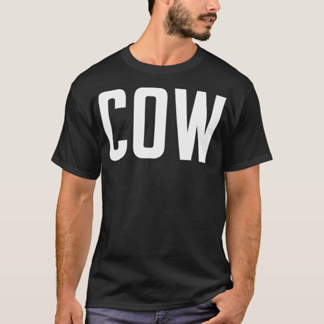 Cow  Costume T-Shirt (Front)