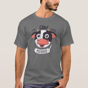 Cow Costume Vacas Kawaii Cute Cow Lover Gift Idea T-Shirt