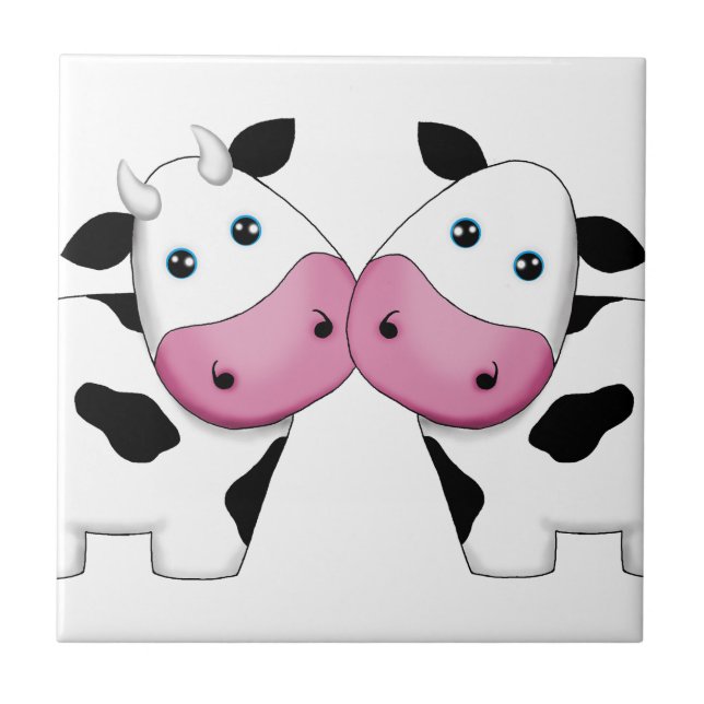 Cow Couple Tile (Front)