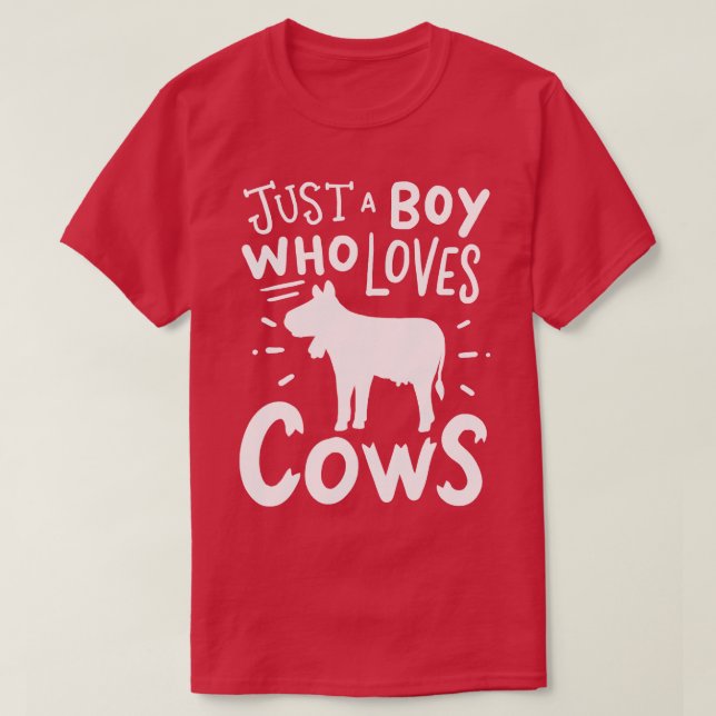 Cow Cow Lover T-Shirt (Design Front)