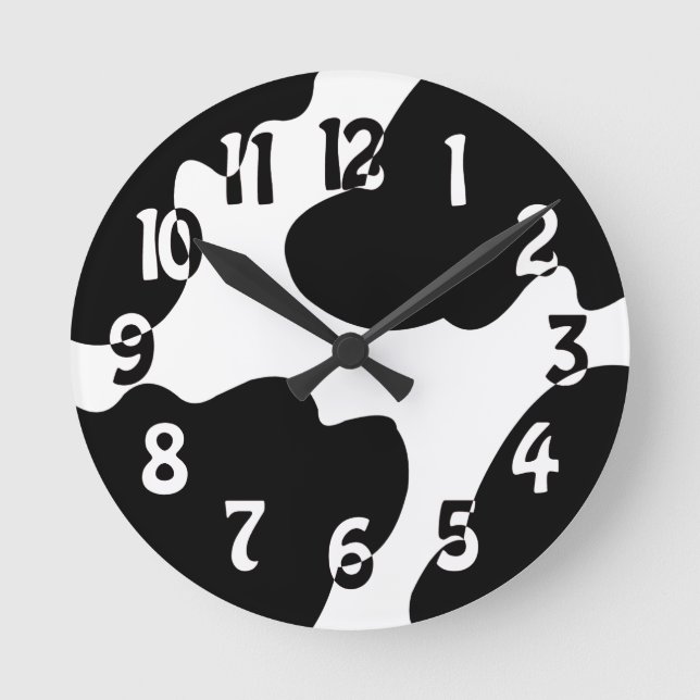 Cow Crazy clock (Front)