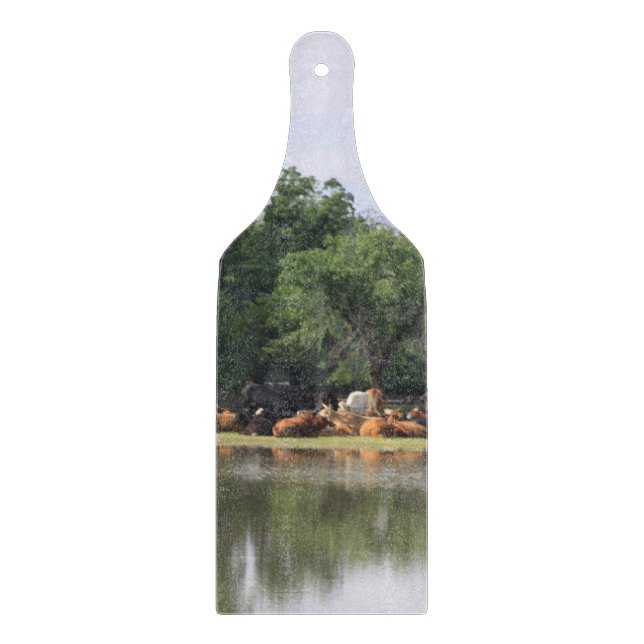 Cow Cutting Board (Front)