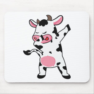 Cow Dabbing Farmer Dab Dance Mouse Mat