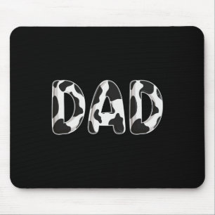 Cow Dad Birthday Family Matching Fathers Day Boy G Mouse Mat