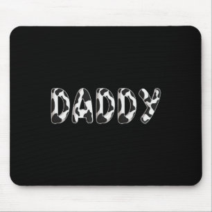 Cow Daddy Birthday Family Matching Fathers Day Boy Mouse Mat