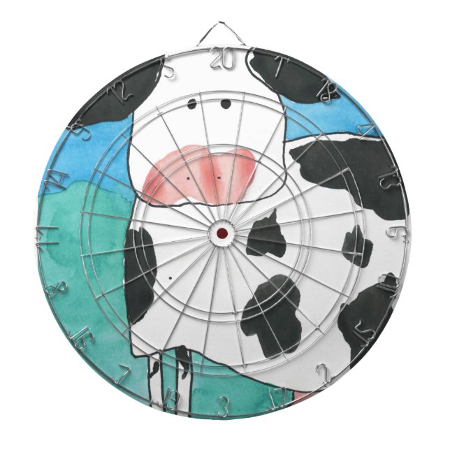 Cow Dartboard (Front)